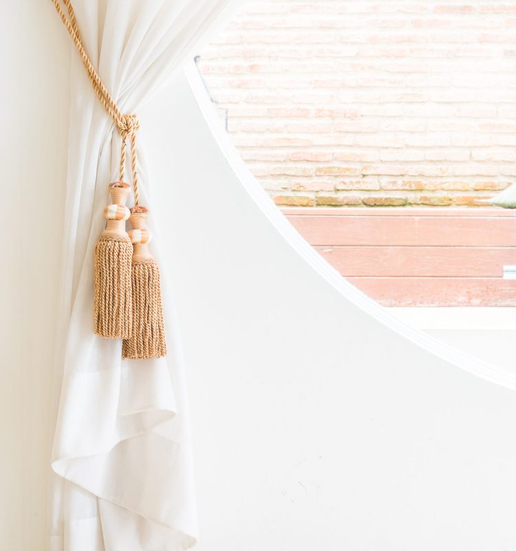 Curtain window decoration interior room